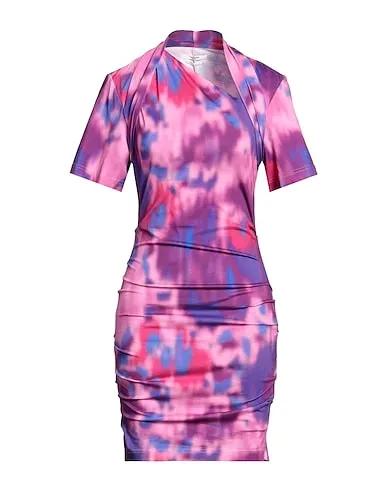 Purple Jersey Short dress