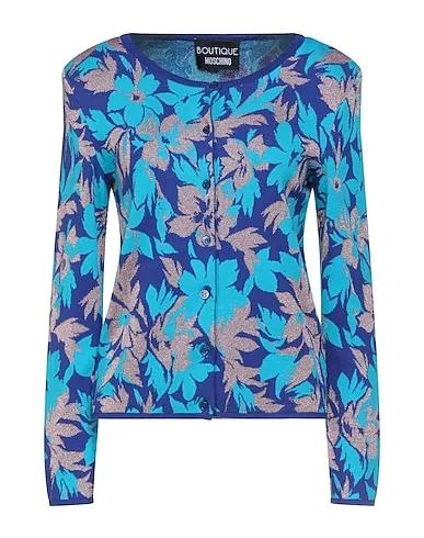 Purple Knitted Cardigan