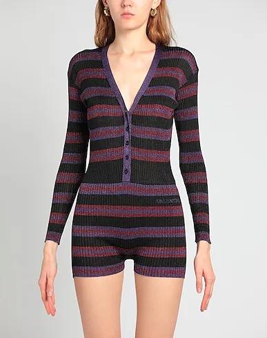 Purple Knitted Jumpsuit/one piece