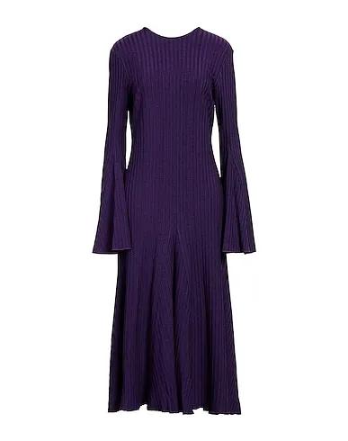 Purple Knitted Long dress