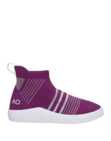 Purple Knitted Sneakers