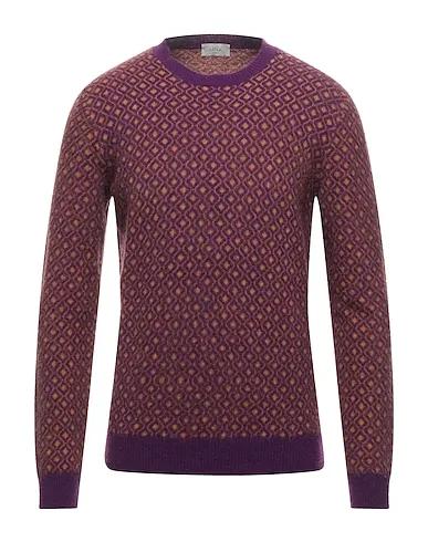 Purple Knitted Sweater