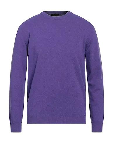 Purple Knitted Sweater