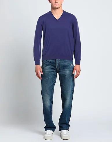 Purple Knitted Sweater