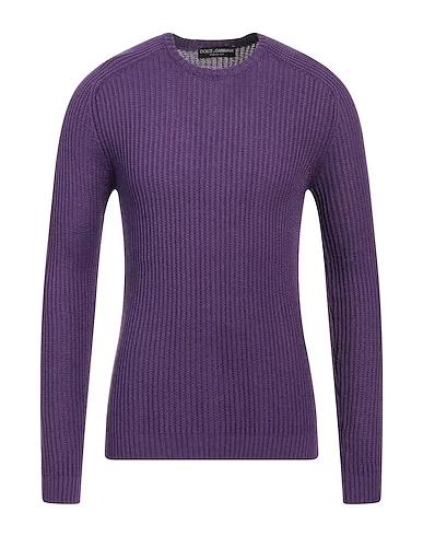 Purple Knitted Sweater