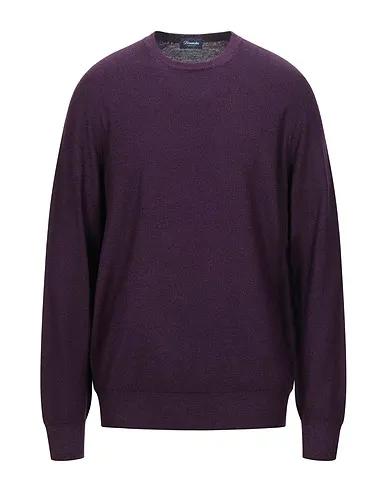 Purple Knitted Sweater