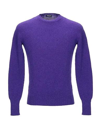 Purple Knitted Sweater