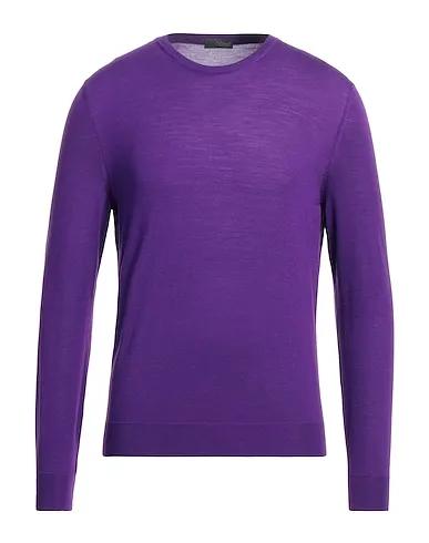 Purple Knitted Sweater