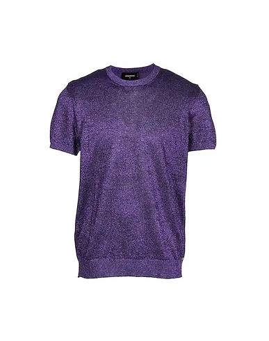 Purple Knitted Sweater