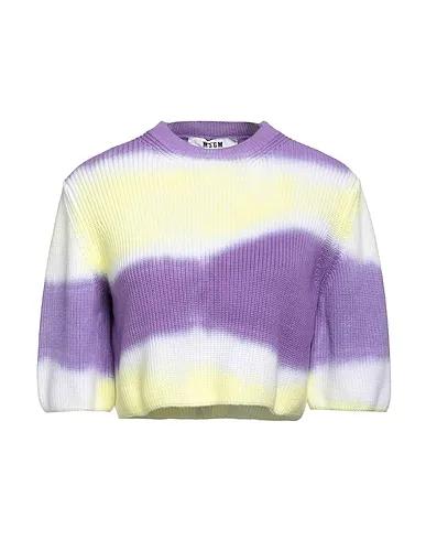 Purple Knitted Sweater