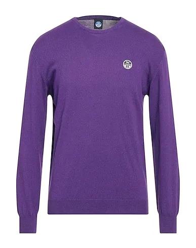 Purple Knitted Sweater