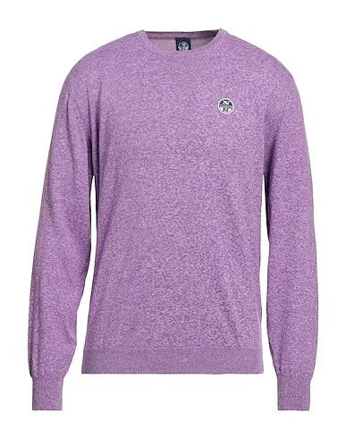 Purple Knitted Sweater