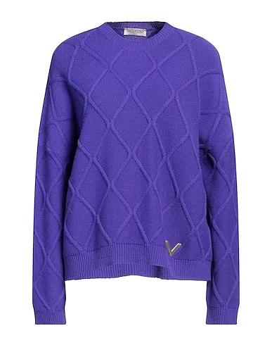 Purple Knitted Sweater