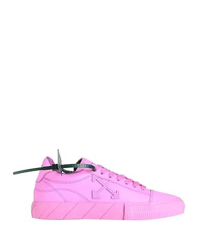 Purple Leather Sneakers