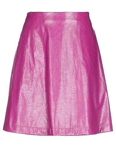 Purple Midi skirt