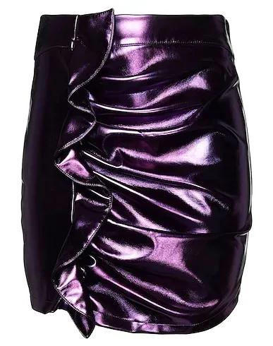 Purple Mini skirt