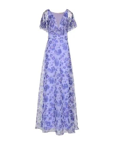 Purple Organza Long dress
