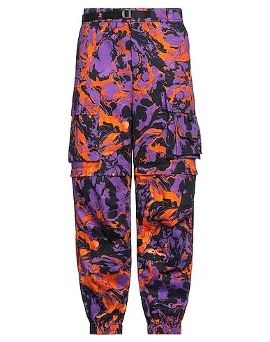 Purple Plain weave Cargo