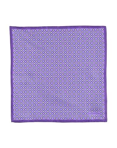 Purple Satin Scarves and foulards