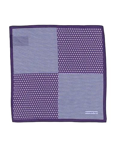 Purple Satin Scarves and foulards