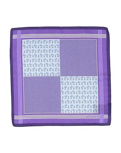 Purple Satin Scarves and foulards