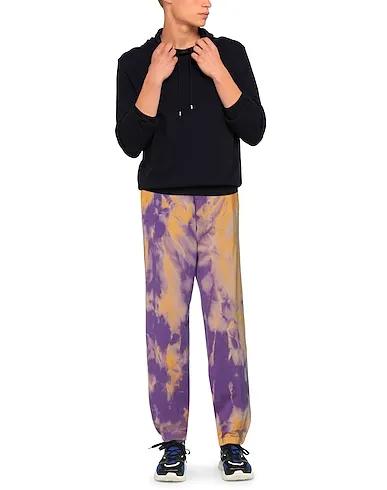 Purple Sweatshirt Casual pants