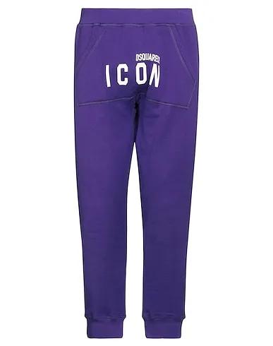 Purple Sweatshirt Casual pants