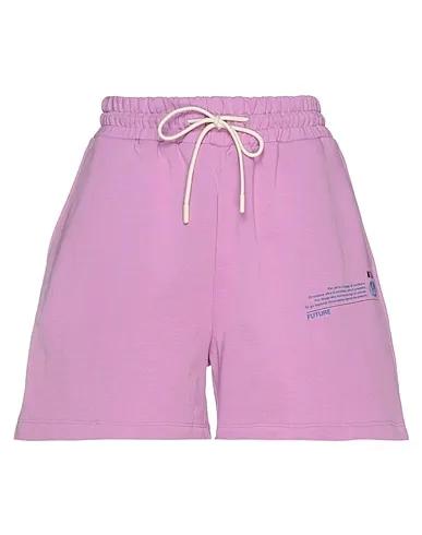 Purple Sweatshirt Shorts & Bermuda