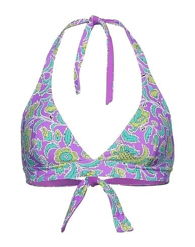 Purple Synthetic fabric Bikini