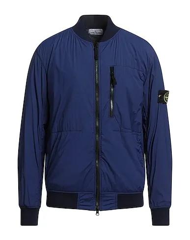 Purple Techno fabric Bomber