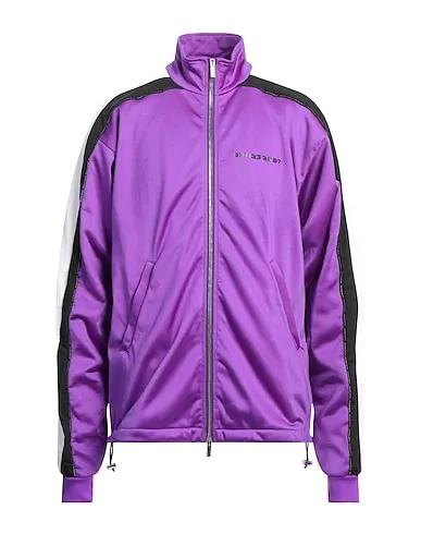 Purple Techno fabric Sweatshirt