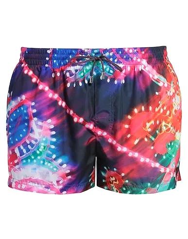 Purple Techno fabric Swim shorts
