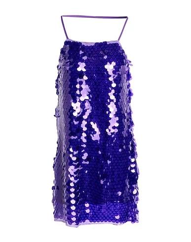 Purple Tulle Sequin dress