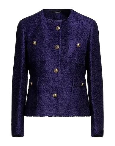 Purple Tweed Blazer