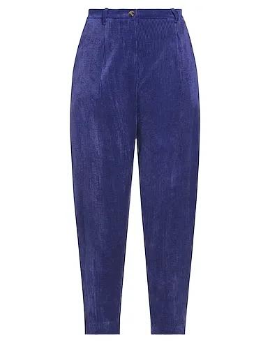 Purple Velvet Casual pants