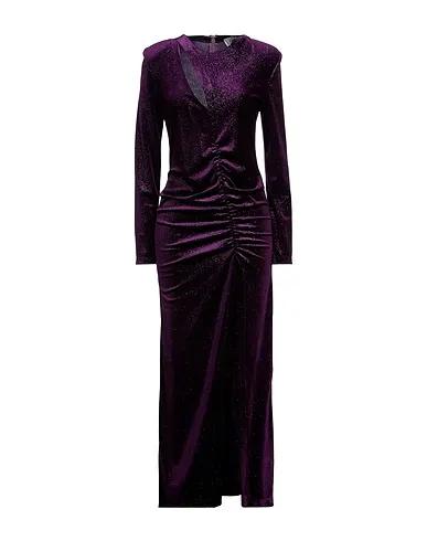 Purple Velvet Long dress