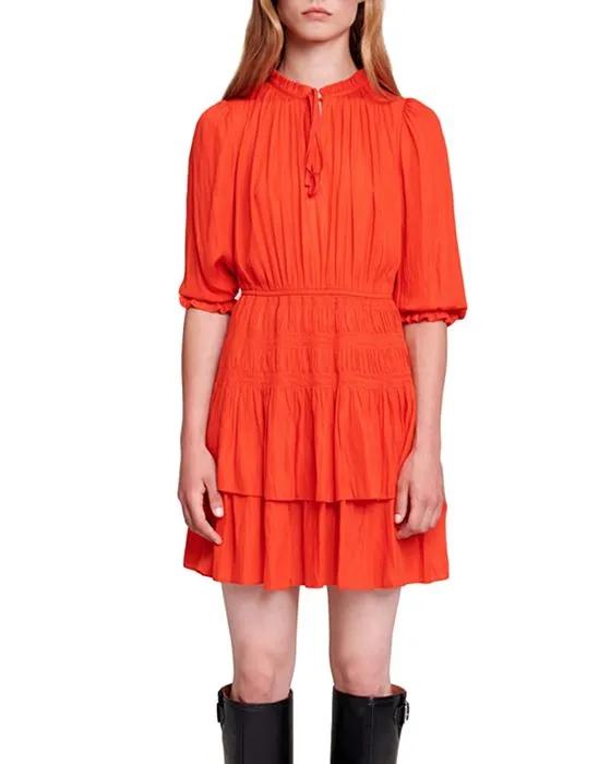 Radji Tiered Mini Dress