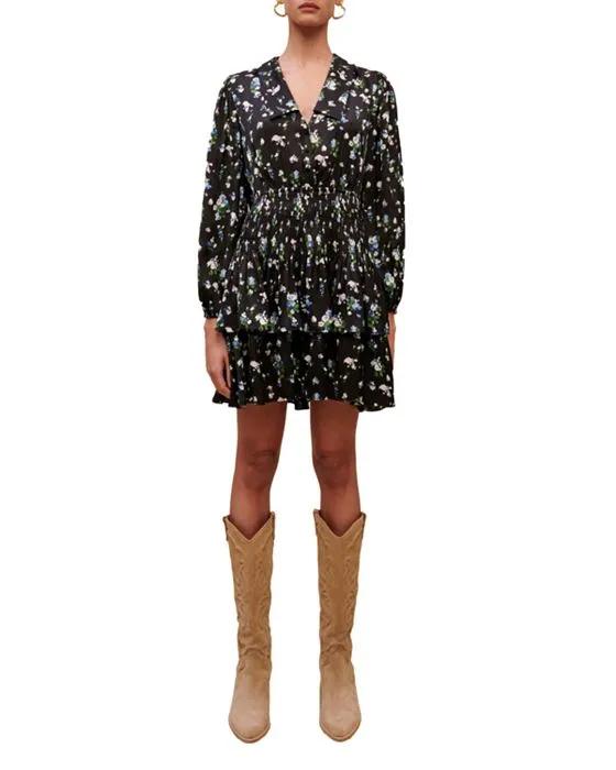 Radjilla V Neck Tiered Dress