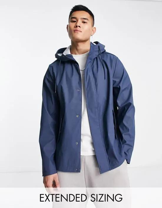 rain jacket in navy