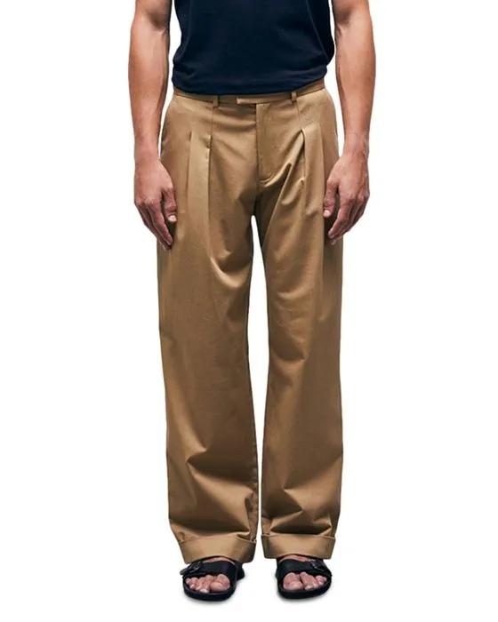 Ramones Loose Fit Pleated Pants