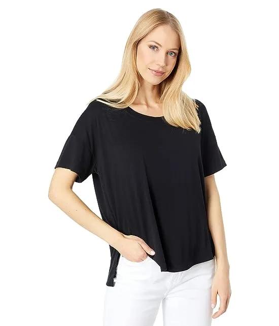 Recycled High-Low Boxy Tee