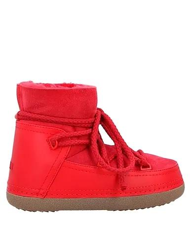 Red Ankle boot