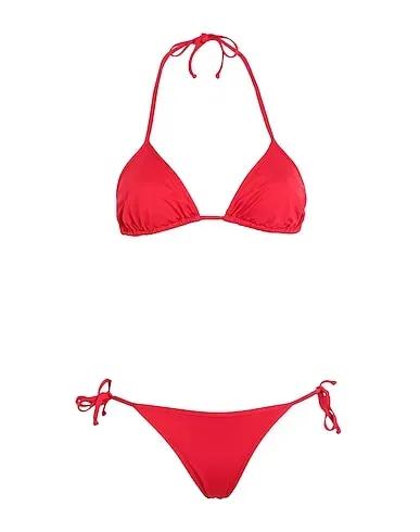 Red Bikini TRIANGLE BIKINI UNI COLOUR UNI COLOUR
