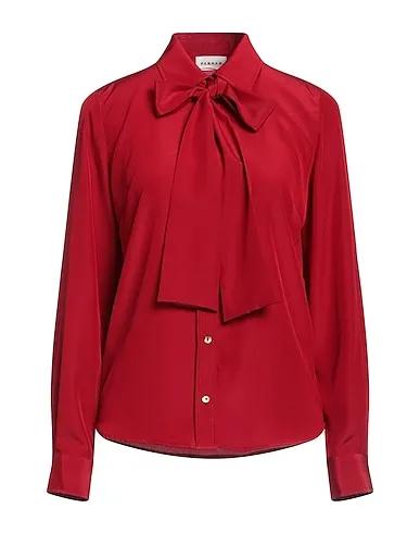 Red Cady Solid color shirts & blouses