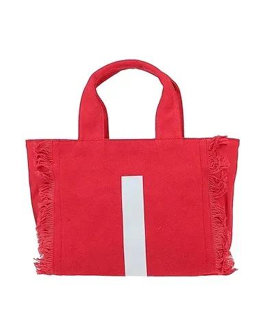 Red Canvas Handbag
