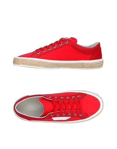 Red Canvas Sneakers
