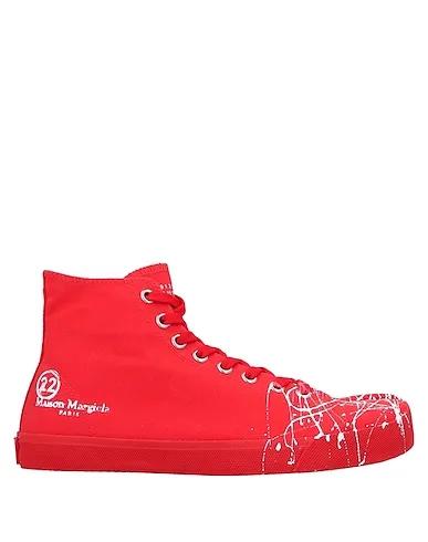 Red Canvas Sneakers