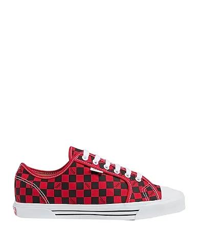 Red Canvas Sneakers