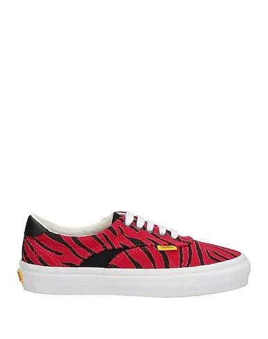 Red Canvas Sneakers