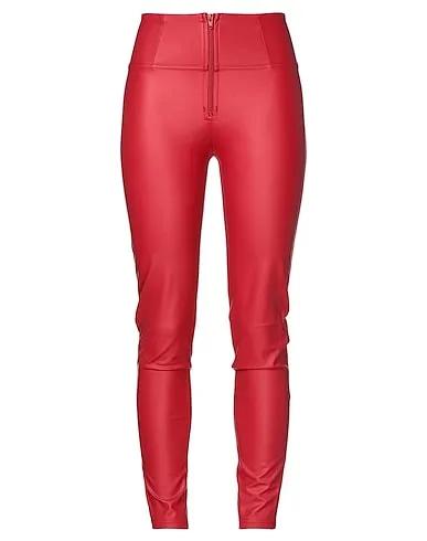 Red Casual pants
